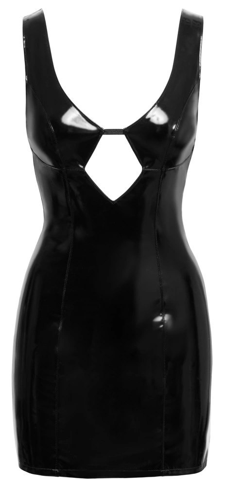 Black Level Sukienka Mini z Głębokim Dekoltem Czarna L Black Level Sukienka Mini z Głębokim Dekoltem Czarna L