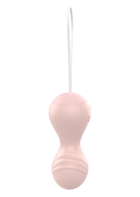 Kulki-Vibrating Silicone Kegel Balls USB 10 Function / Remote control -Flesh Kulki-Vibrating Silicone Kegel Balls USB 10 Function / Remote control -Flesh