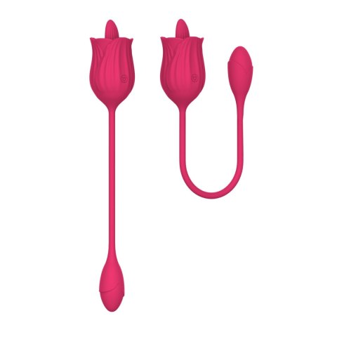 ORALA™ DuoLick 10X | Masażer z Efektem Lizania + Wibrujące Jajeczko | USB Ładowanie | 10 Funkcji ORALA™ DuoLick 10X | Masażer z Efektem Lizania + Wibrujące Jajeczko | USB Ładowanie | 10 Funkcji