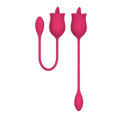 ORALA™ DuoLick 10X | Masażer z Efektem Lizania + Wibrujące Jajeczko | USB Ładowanie | 10 Funkcji ORALA™ DuoLick 10X | Masażer z Efektem Lizania + Wibrujące Jajeczko | USB Ładowanie | 10 Funkcji
