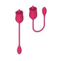 ORALA™ DuoLick 10X | Masażer z Efektem Lizania + Wibrujące Jajeczko | USB Ładowanie | 10 Funkcji