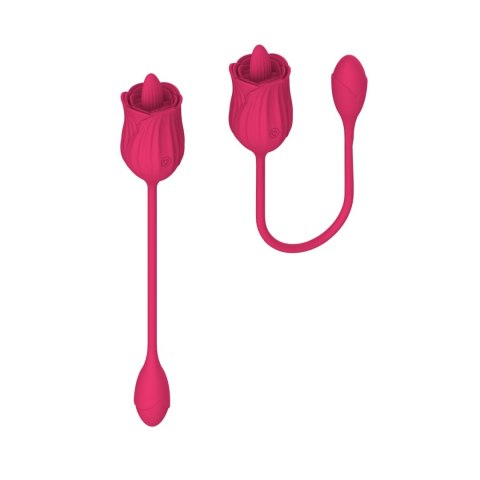 ORALA™ DuoLick 10X | Masażer z Efektem Lizania + Wibrujące Jajeczko | USB Ładowanie | 10 Funkcji ORALA™ DuoLick 10X | Masażer z Efektem Lizania + Wibrujące Jajeczko | USB Ładowanie | 10 Funkcji