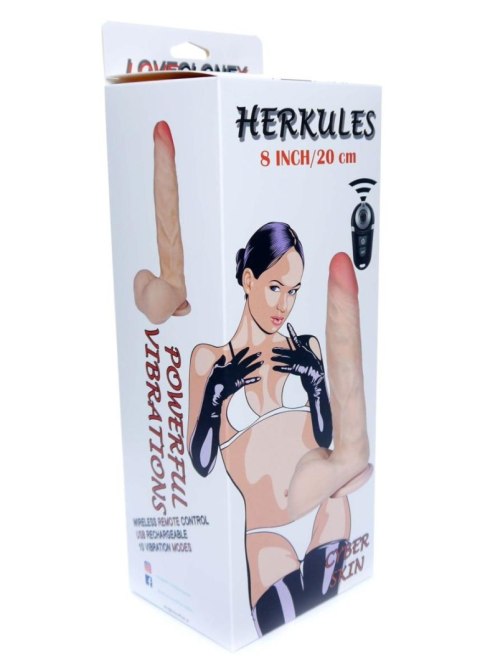 Wibrator-HERKULES-LOVECLONEX 8""-vibration USB Remote Control Wibrator-HERKULES-LOVECLONEX 8""-vibration USB Remote Control