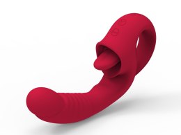LYSSA™ PulseTongue 10X – Wibrator z Funkcją Języczka | 10 Trybów | USB Rechargeable