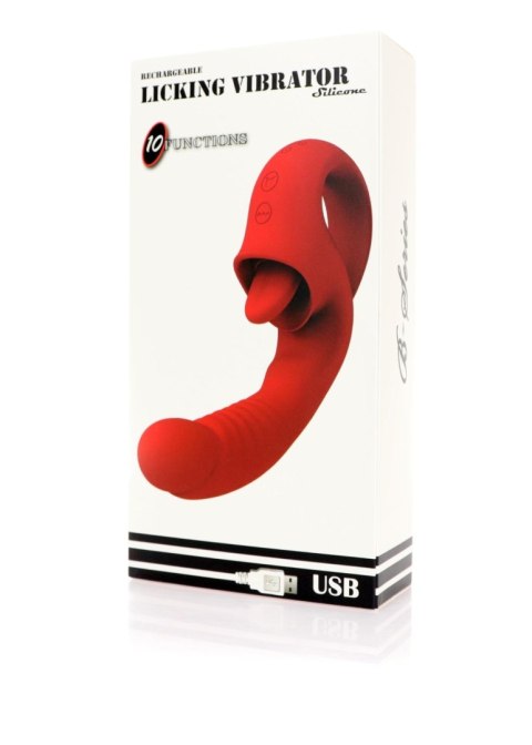 LYSSA™ PulseTongue 10X – Wibrator z Funkcją Języczka | 10 Trybów | USB Rechargeable LYSSA™ PulseTongue 10X – Wibrator z Funkcją Języczka | 10 Trybów | USB Rechargeable