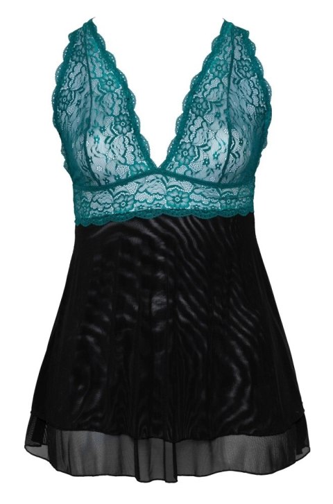 Cottelli CURVES Babydoll koronkowa gora i siateczkowa spodnica 4XL Cottelli CURVES Babydoll koronkowa gora i siateczkowa spodnica 4XL