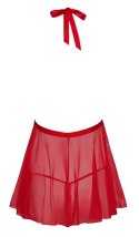 Kissable Babydoll L/XL Czerwona Halka Koronkowa + Stringi