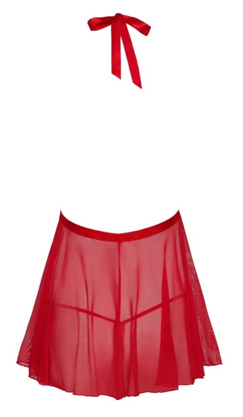 Kissable Babydoll L/XL Czerwona Halka Koronkowa + Stringi Kissable Babydoll L/XL Czerwona Halka Koronkowa + Stringi