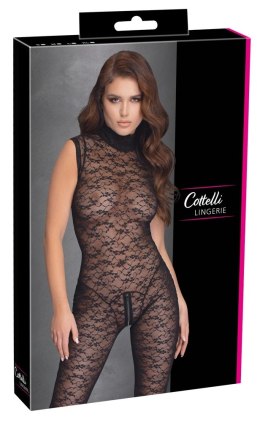 Cottelli Lingerie Kombinezon Koronkowy Czarny L Bez Rękawow Zamek