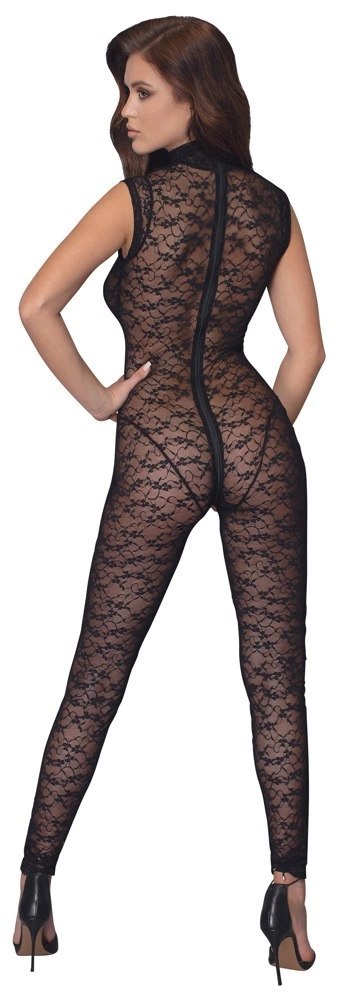 Cottelli Lingerie Kombinezon Koronkowy Czarny L Bez Rękawow Zamek Cottelli Lingerie Kombinezon Koronkowy Czarny L Bez Rękawow Zamek