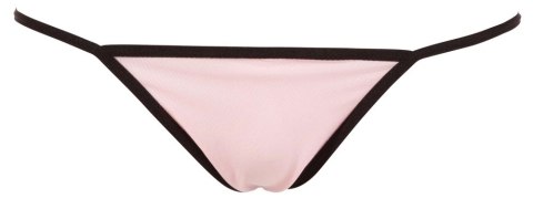 Cottelli Lingerie Koszulka nocna rożowa z koronką i stringi XL Cottelli Lingerie Koszulka nocna rożowa z koronką i stringi XL
