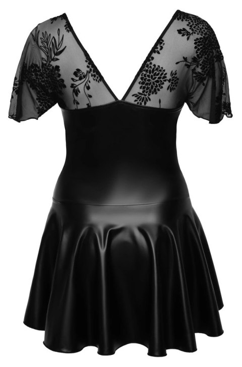 Noir Handmade Curves sukienka czarna 4XL rozkloszowana tiulowa gora Noir Handmade Curves sukienka czarna 4XL rozkloszowana tiulowa gora