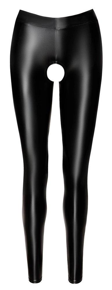 Noir Handmade Legginsy Power Wet Black High Waist Open Back S Noir Handmade Legginsy Power Wet Black High Waist Open Back S