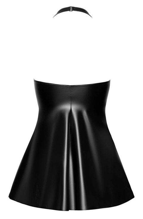 Noir Handmade M Sukienka krotka czarna matowa z zamkiem Noir Handmade M Sukienka krotka czarna matowa z zamkiem