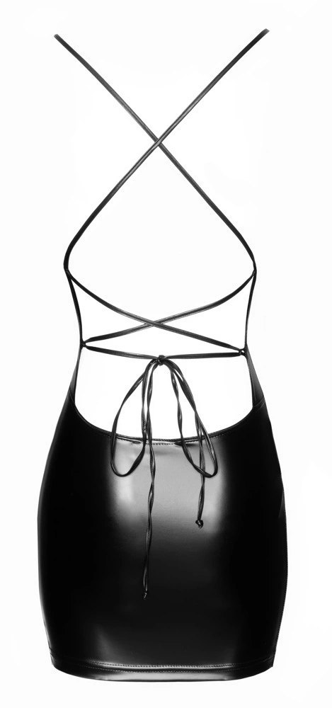 Noir Handmade Mini Sukienka S Czarna Sznurowanie Tył Powerwet Noir Handmade Mini Sukienka S Czarna Sznurowanie Tył Powerwet