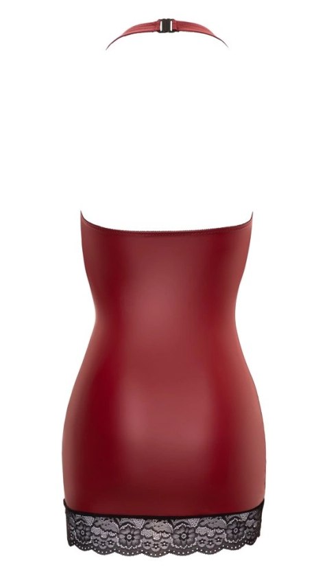 Cottelli Collection Mini Sukienka z Koronką Czerwona M Cottelli Collection Mini Sukienka z Koronką Czerwona M