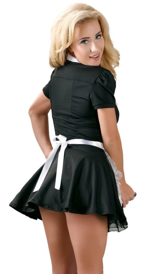 Cottelli Costumes Stroj Kelnerki L czarno-biały z fartuszkiem Cottelli Costumes Stroj Kelnerki L czarno-biały z fartuszkiem