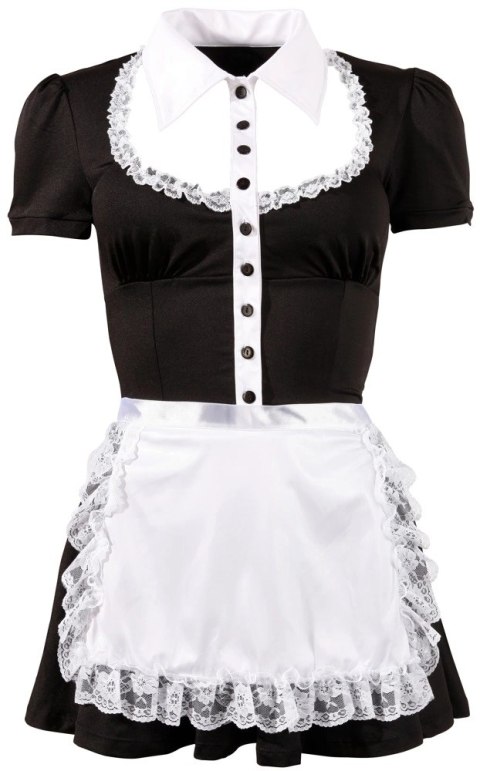 Cottelli Costumes Stroj Kelnerki L czarno-biały z fartuszkiem Cottelli Costumes Stroj Kelnerki L czarno-biały z fartuszkiem