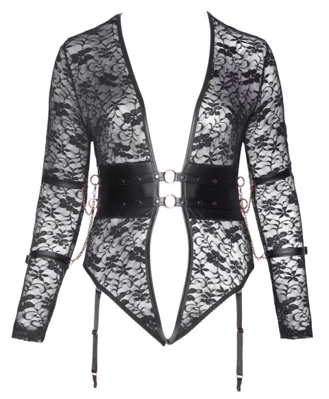 Cottelli Bondage Body XL Koronka z Mankietami Na Ręce Bez Kroku Cottelli Bondage Body XL Koronka z Mankietami Na Ręce Bez Kroku