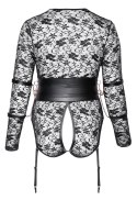 Cottelli Bondage Body XL Koronka z Mankietami Na Ręce Bez Kroku