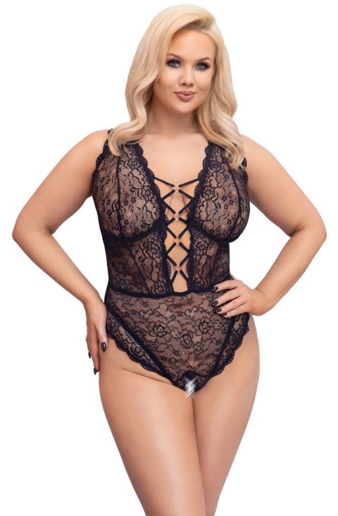 Cottelli CURVES Body Koronkowe z Rożowym Złotem 90D/XL Regulowane Cottelli CURVES Body Koronkowe z Rożowym Złotem 90D/XL Regulowane