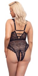 Cottelli CURVES Body Koronkowe z Rożowym Złotem 90D/XL Regulowane