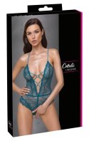Cottelli Lingerie Body Koronkowe Paseczki Zielone XL Regulowane