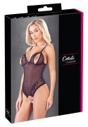 Cottelli Lingerie Body siateczkowe z koronką bez kroku XL