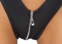 Cottelli PARTY Body Czarny Matowy Zamek M/L Stylowe Wycięcia