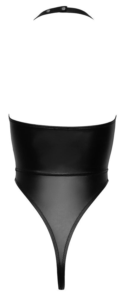Cottelli Party Body Matowe Czarne S - Wycięte, Halter, Elastyczne Cottelli Party Body Matowe Czarne S - Wycięte, Halter, Elastyczne