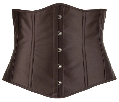 Cottelli Curves gorset bez biustu, czarny, haftki, rozmiar 4XL Cottelli Curves gorset bez biustu, czarny, haftki, rozmiar 4XL