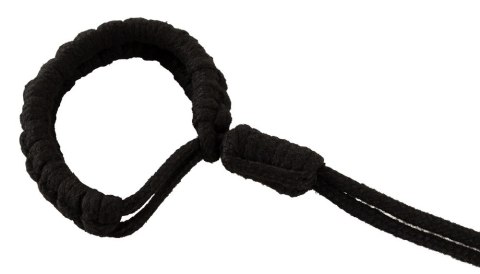 Bad Kitty Cuff Set Rope czarne linowe opaski na ręce i nogi rozmiar 2 Bad Kitty Cuff Set Rope czarne linowe opaski na ręce i nogi rozmiar 2