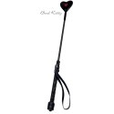 Bad Kitty Czarna packa Serce 45 cm uchwyt ozdobny PU