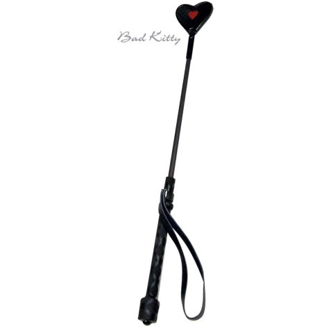 Bad Kitty Czarna packa Serce 45 cm uchwyt ozdobny PU Bad Kitty Czarna packa Serce 45 cm uchwyt ozdobny PU