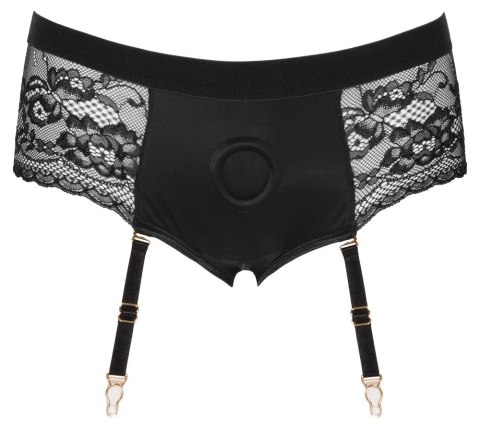 Bad Kitty Majtki Strap-On L z Koronką i Regulacją, Czarne Bad Kitty Majtki Strap-On L z Koronką i Regulacją, Czarne