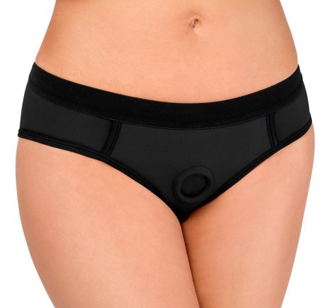 Bad Kitty Strap-On Czarny XL z Elastycznym Pierścieniem 3,5 cm Bad Kitty Strap-On Czarny XL z Elastycznym Pierścieniem 3,5 cm