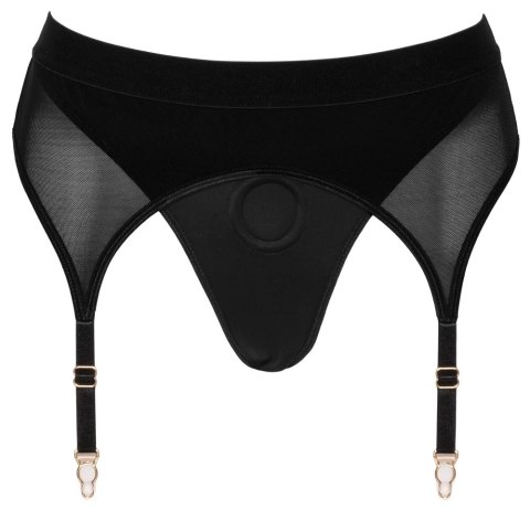 Bad Kitty Stringi XL z pasem do pończoch i mocowaniem akcesoriow Bad Kitty Stringi XL z pasem do pończoch i mocowaniem akcesoriow