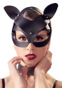 Bad Kitty maska z uszami i ćwiekami, regulowana imitacja skory