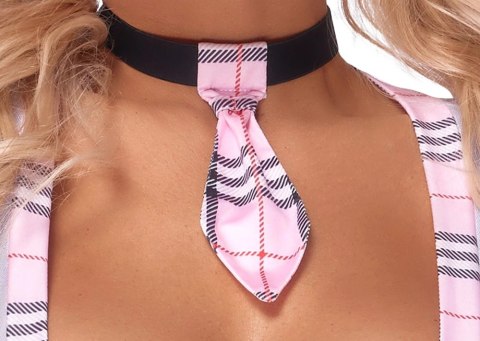 Cottelli Costumes Body Uczennica Krata XL z Opaską na Szyję Cottelli Costumes Body Uczennica Krata XL z Opaską na Szyję