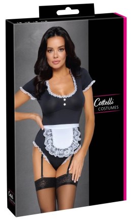 Cottelli Costumes Kostium Kelnerki M czarny z białym fartuchem