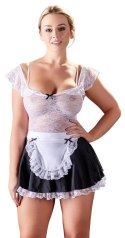 Cottelli Costumes Kostium Pokojowki L - koronka, regulowane ramiączka