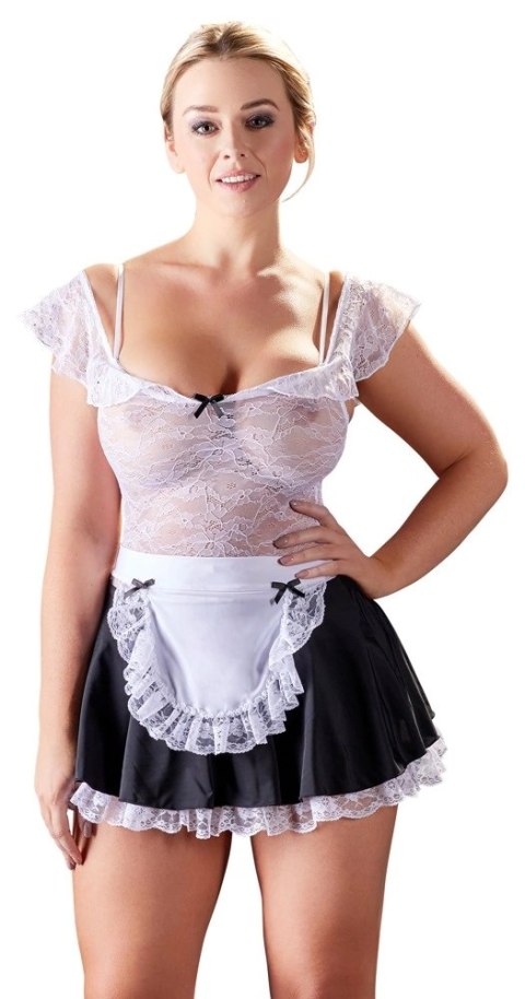 Cottelli Costumes Kostium Pokojowki XL z koronką i fartuszkiem Cottelli Costumes Kostium Pokojowki XL z koronką i fartuszkiem