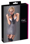 Cottelli Costumes XL - Kostium Sekretarki z Kołnierzykiem i Krawatem