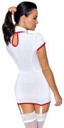 Cottelli Costumes Nurse Look Stroj Medyczny Biało-Czerwony M