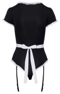 Cottelli Costumes Stroj Kelnerki Body z Fartuszkiem S Czarny-Biały