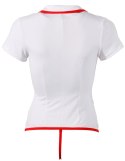 Cottelli Costumes Stroj Pielęgniarki S z Czerwoną Lamowką