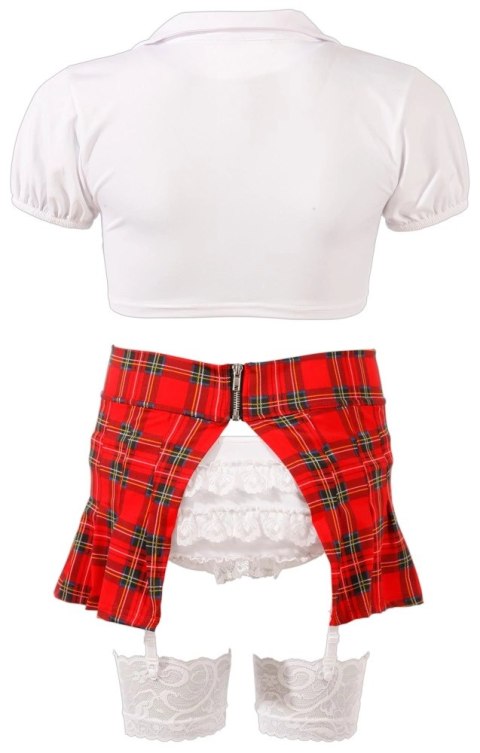 Cottelli Costumes Stroj Uczennicy XL z Plisowaną Spodniczką i Akcesoriami Cottelli Costumes Stroj Uczennicy XL z Plisowaną Spodniczką i Akcesoriami