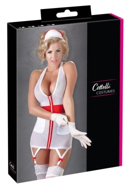 Cottelli Costumes Stroj pielęgniarski S biało-czerwony z opaską