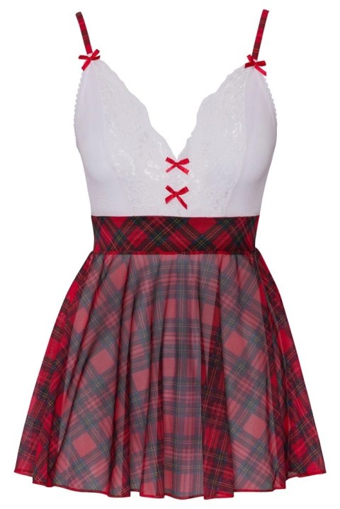 Cottelli Costumes komplet szkolny kratka M z topem i chokerem Cottelli Costumes komplet szkolny kratka M z topem i chokerem