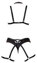 Cottelli Lingerie Harness Set Gora i Doł Bondage Czarny S-L
